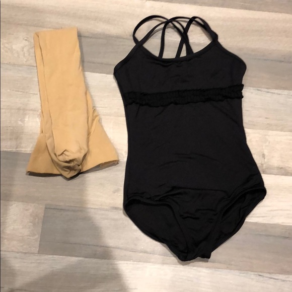 Capezio body suit and tights - Picture 1 of 4